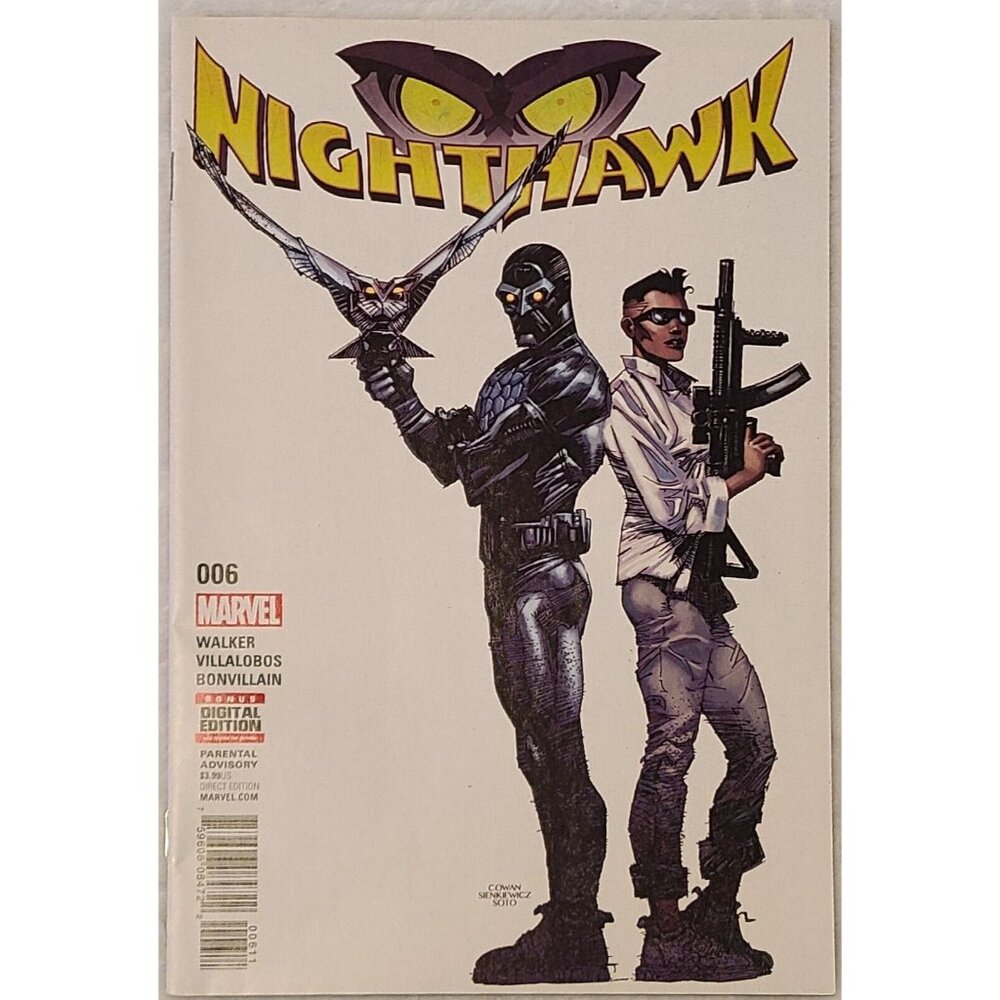 Nighthawk  6 Marvel Comics 2016 FN/VF